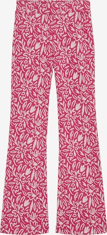 WE Fashion Levenevä Housut värissä vaaleanpunainen: etupuoli