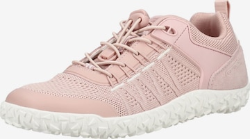 CAMEL ACTIVE Athletic lace-up shoe in Pink: front
