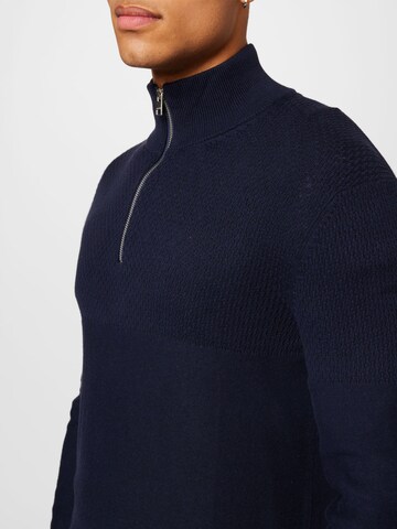 JACK & JONES Pullover 'DALLAS' in Blau