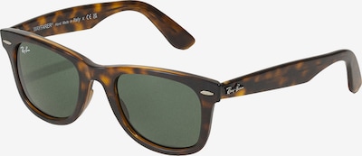 Ray-Ban Lunettes de soleil 'Wayfarer' en Taille unique en pueblo / brun foncé, Vue avec produit