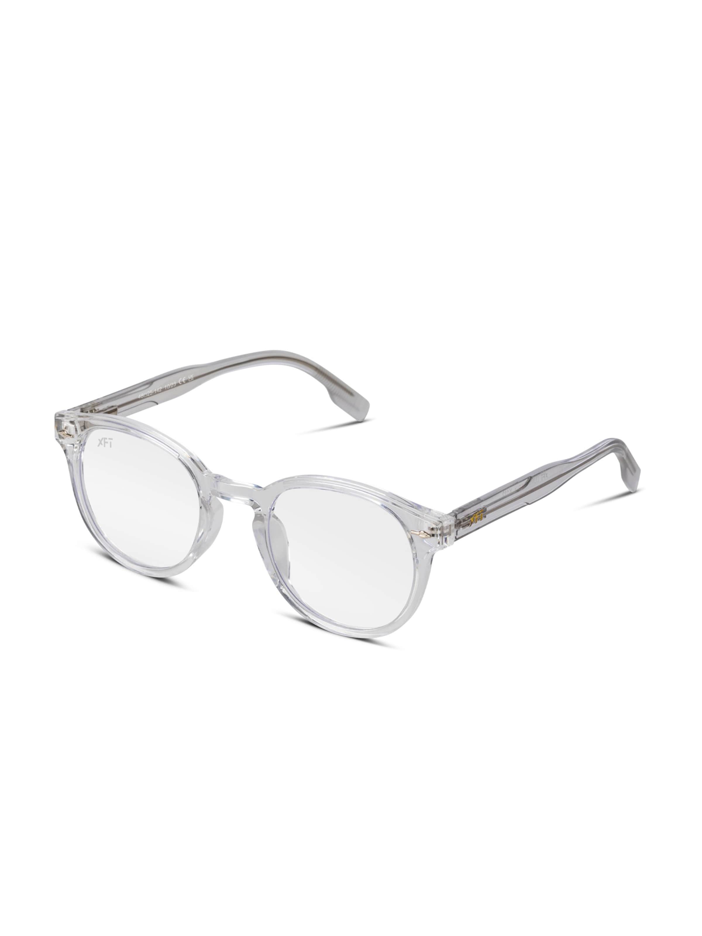 X Frame Therapy Brillen 'Luminatrix Blue Light' in Transparant: voorkant
