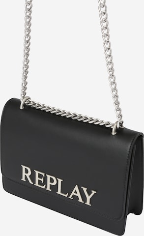 REPLAY Crossbody bag in Black: front