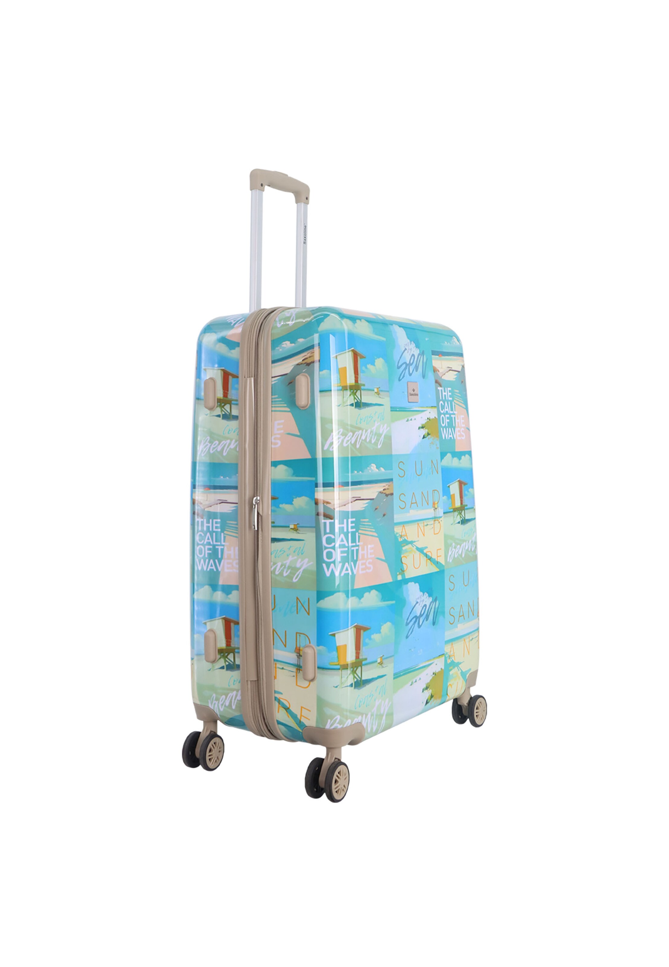 Saxoline Suitcase 'Coastal Beauty' in Mixed colors