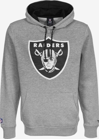 Fanatics Sportsweatshirt 'Las Vegas Raiders' in Grau: predná strana