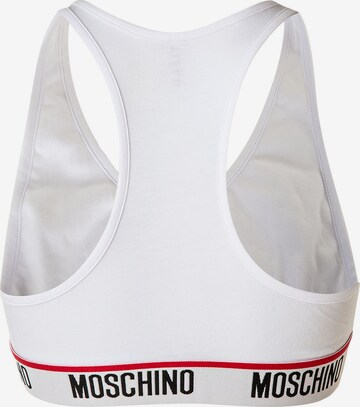 Bustier Soutien-gorge MOSCHINO en blanc