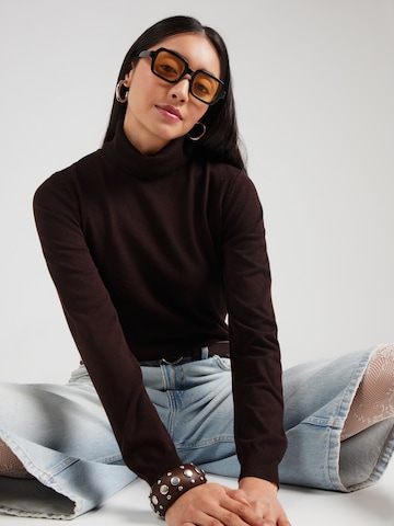 MORE & MORE Svetr – hnědá: přední strana