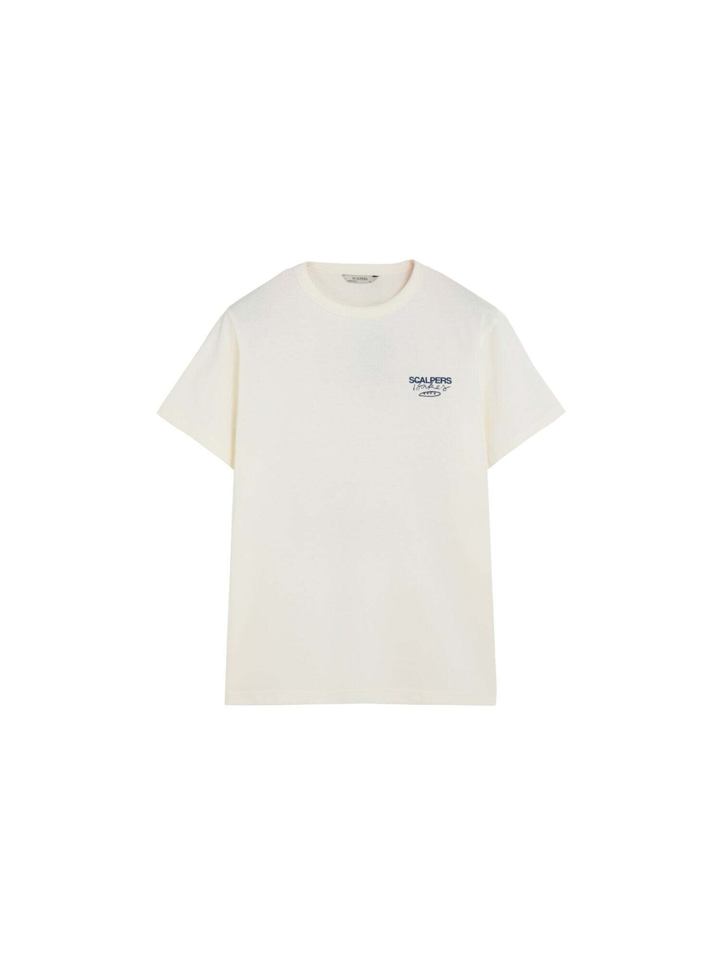 Scalpers Shirt ' ' in Wit: voorkant