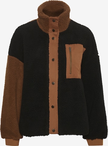 CULTURE Jacke 'Tally' in Schwarz: Vorderseite