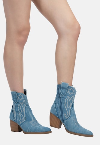 Stivale da cowboy di Salinyang in blu