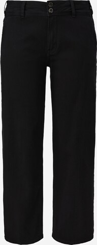 s.Oliver Regular Pants in Black: front