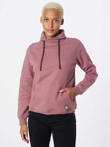 Lake View Sweatshirt 'Tabea' in Pink: front