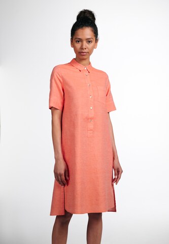 ETERNA Shirt Dress in Orange: front