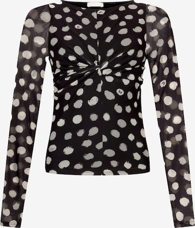 Marškinėliai iš Liu Jo, spalva – juoda / balta, Prekių apžvalga