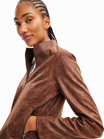 Desigual Between-season jacket in Brown