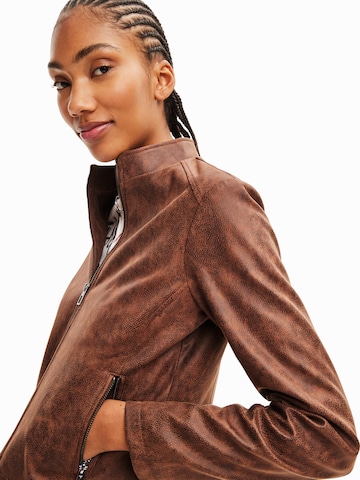 Desigual Between-Season Jacket in Brown