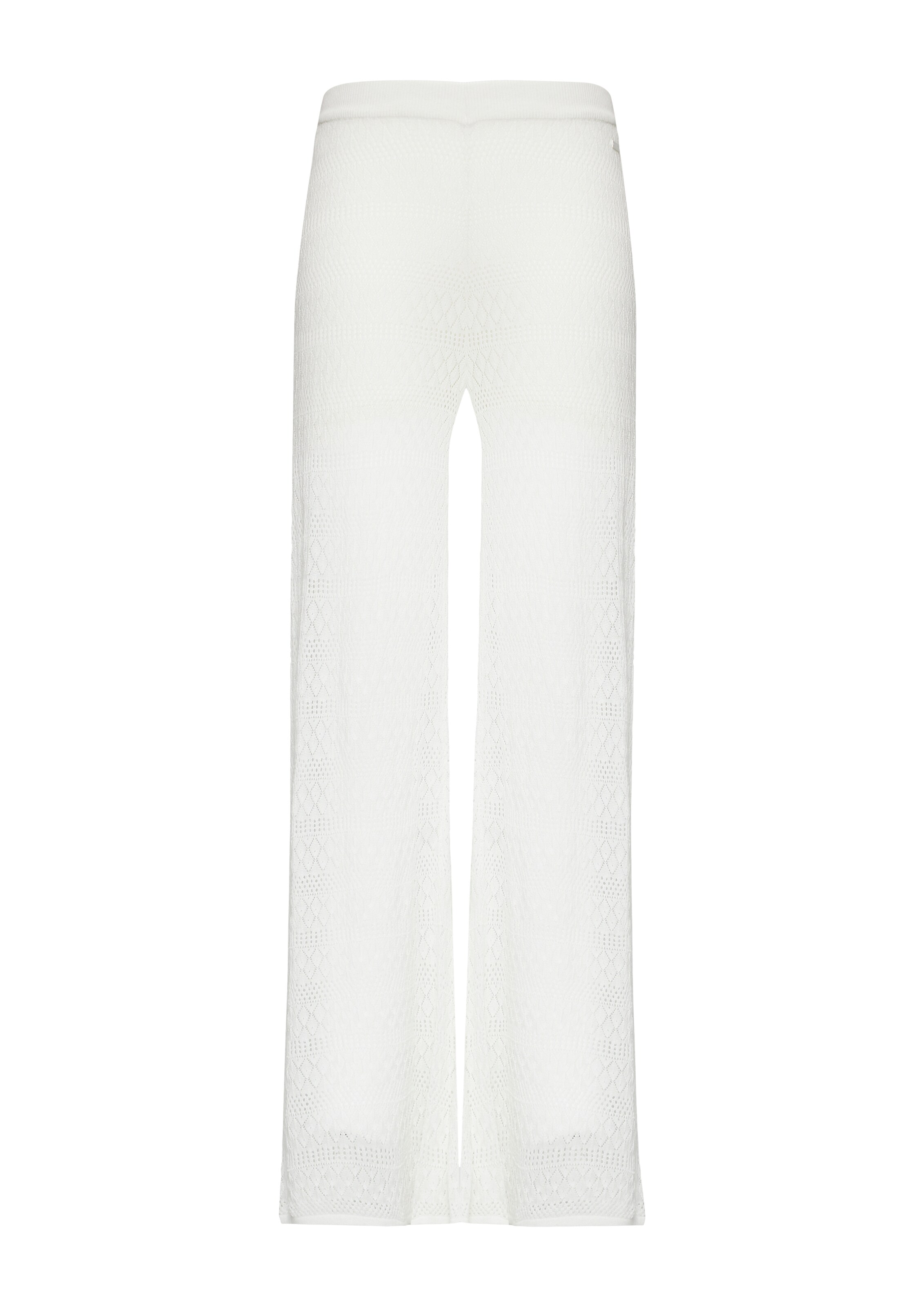 QS Broek in Beige: voorkant