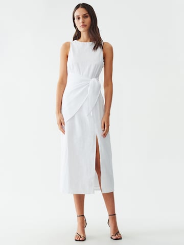 Robe 'MISHTI' Calli en blanc