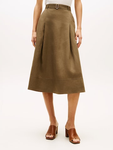 TOMMY HILFIGER Rock in Grün: Vorderseite