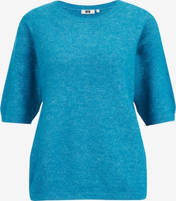 WE Fashion Sweater in Blue: front