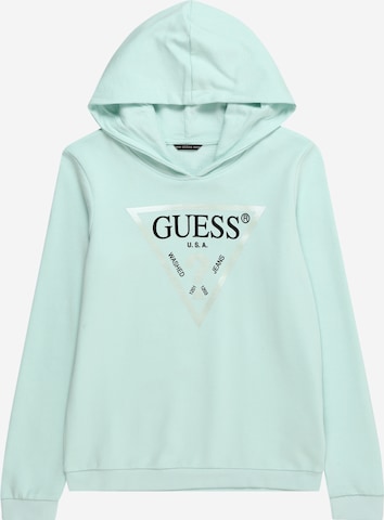 Felpa di GUESS in verde: frontale