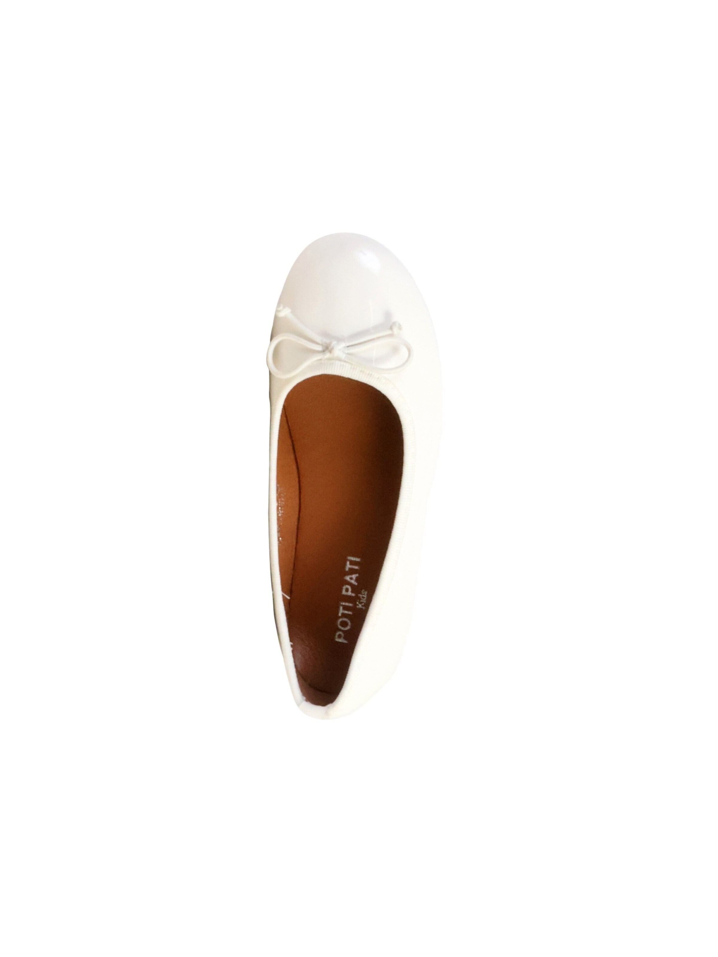Ballerines POTI PATI en blanc