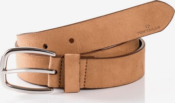 Ceinture 'JESSICA' TOM TAILOR en marron : devant