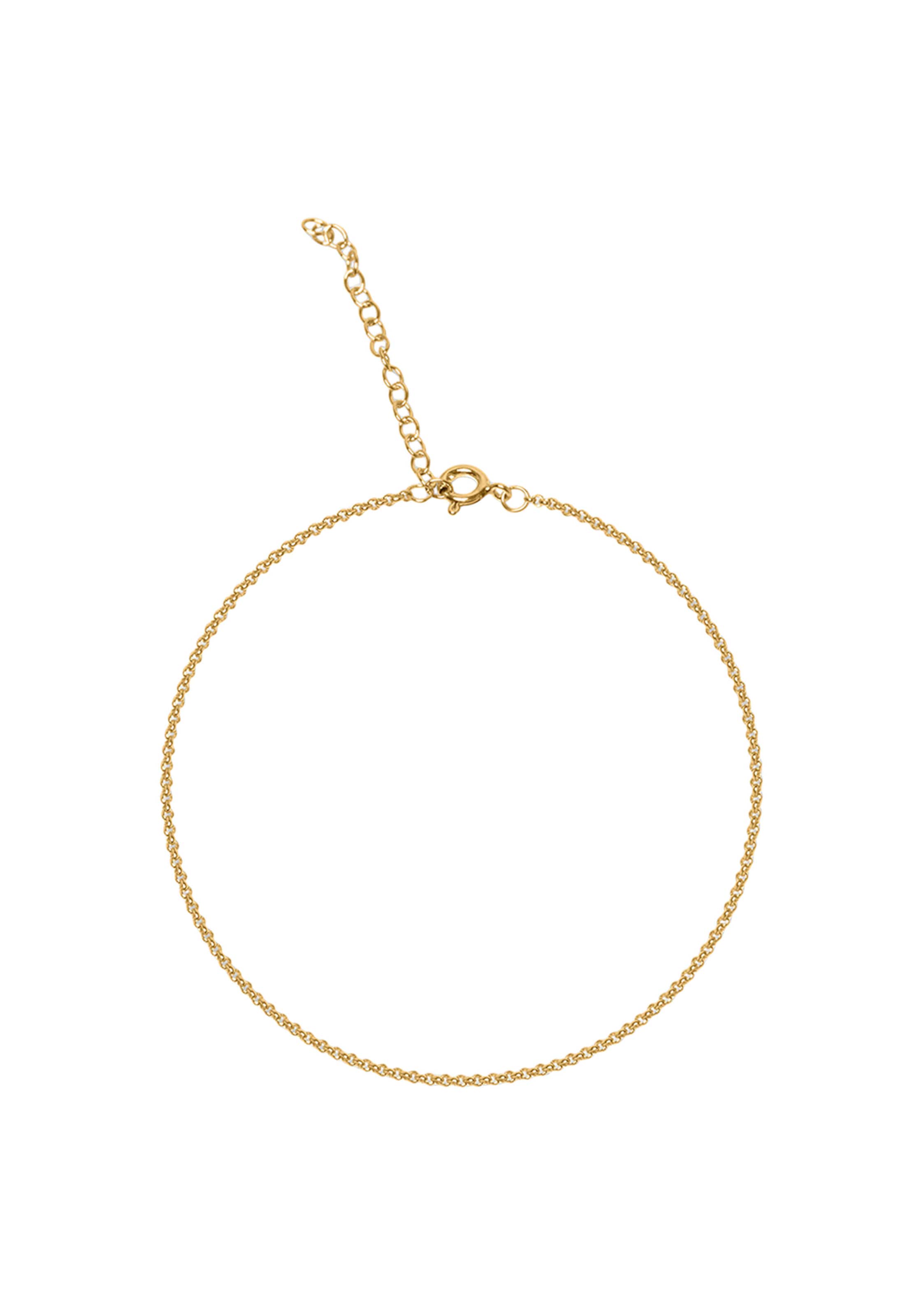 Stilnest Fußschmuck in Gold: Vorderseite