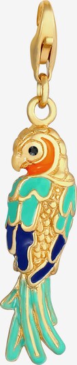 Nenalina Charm Vogel in blau / gold / grün / mischfarben / rot, Produktansicht
