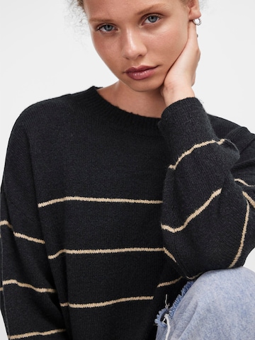 PIECES Pullover 'BEVERLY' i sort