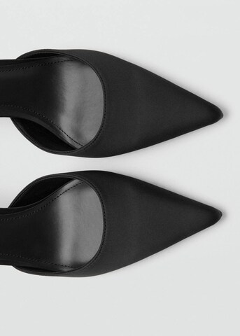 MANGO Slingpumps 'Lens' in Schwarz