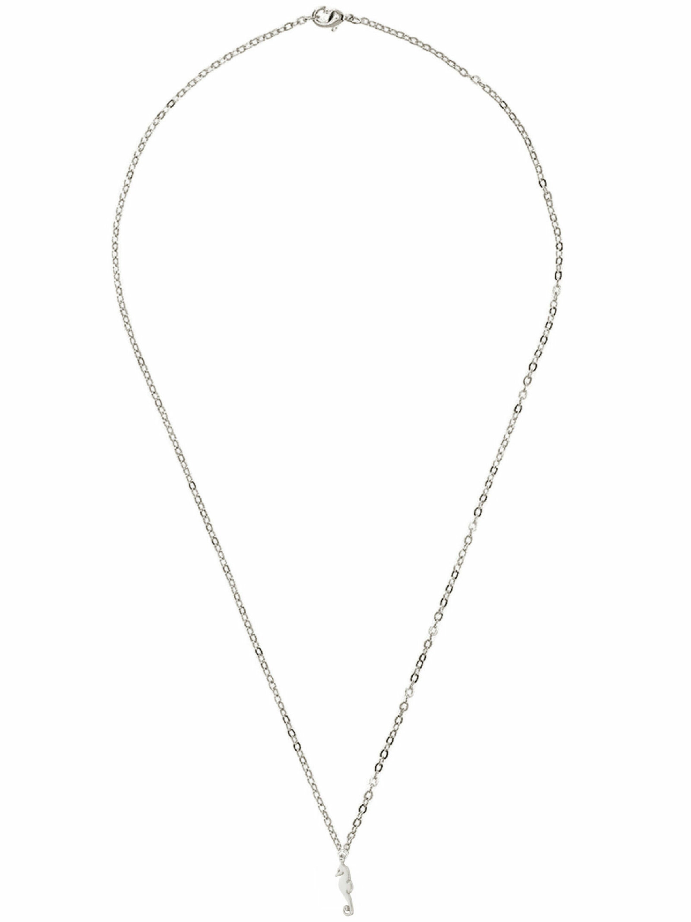 Gemshine Kette 'SEEPFERDCHEN' in Silber