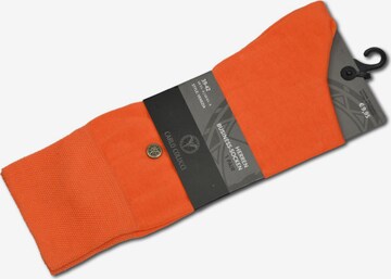 Chaussettes 'Firenze' Carlo Colucci en orange