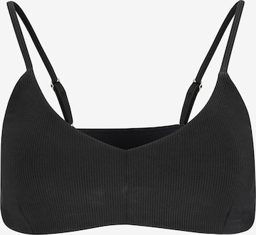 Athlecia Bandeau Bikini Top 'Rhea' in Black: front