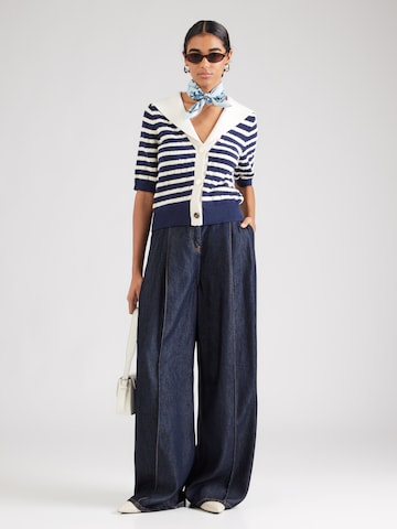 Rich & Royal Pletena jopa | modra barva