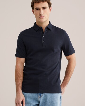 WE Fashion - Camiseta en azul: frente