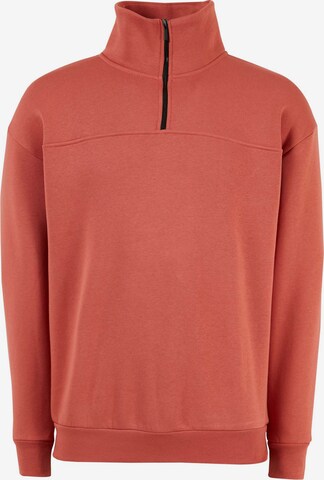 Sweat-shirt Buratti en orange : devant