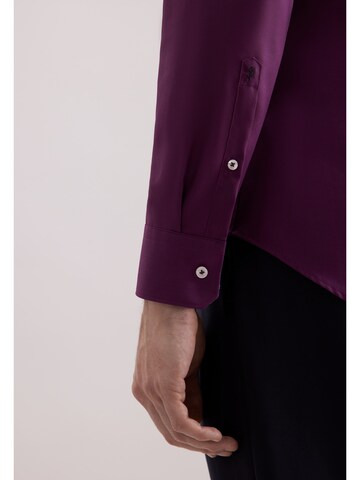 Coupe slim Chemise business SEIDENSTICKER en violet