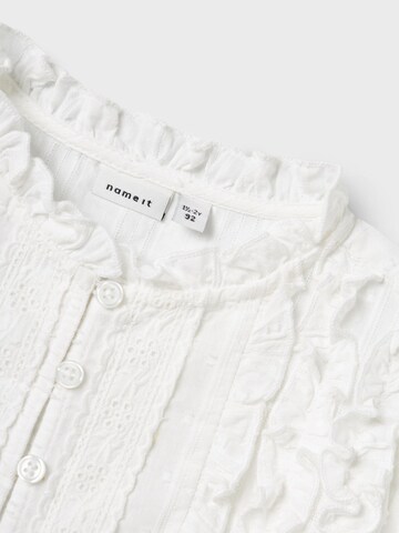 Chemisier NAME IT en blanc