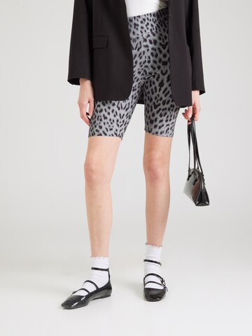 OH APRIL Skinny Leggings 'Romy Bike' in Grey: front
