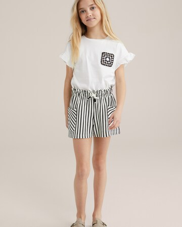 WE Fashion Футболка в Бежевый