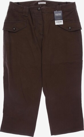 Marie Lund Pants in XXL in Brown: front