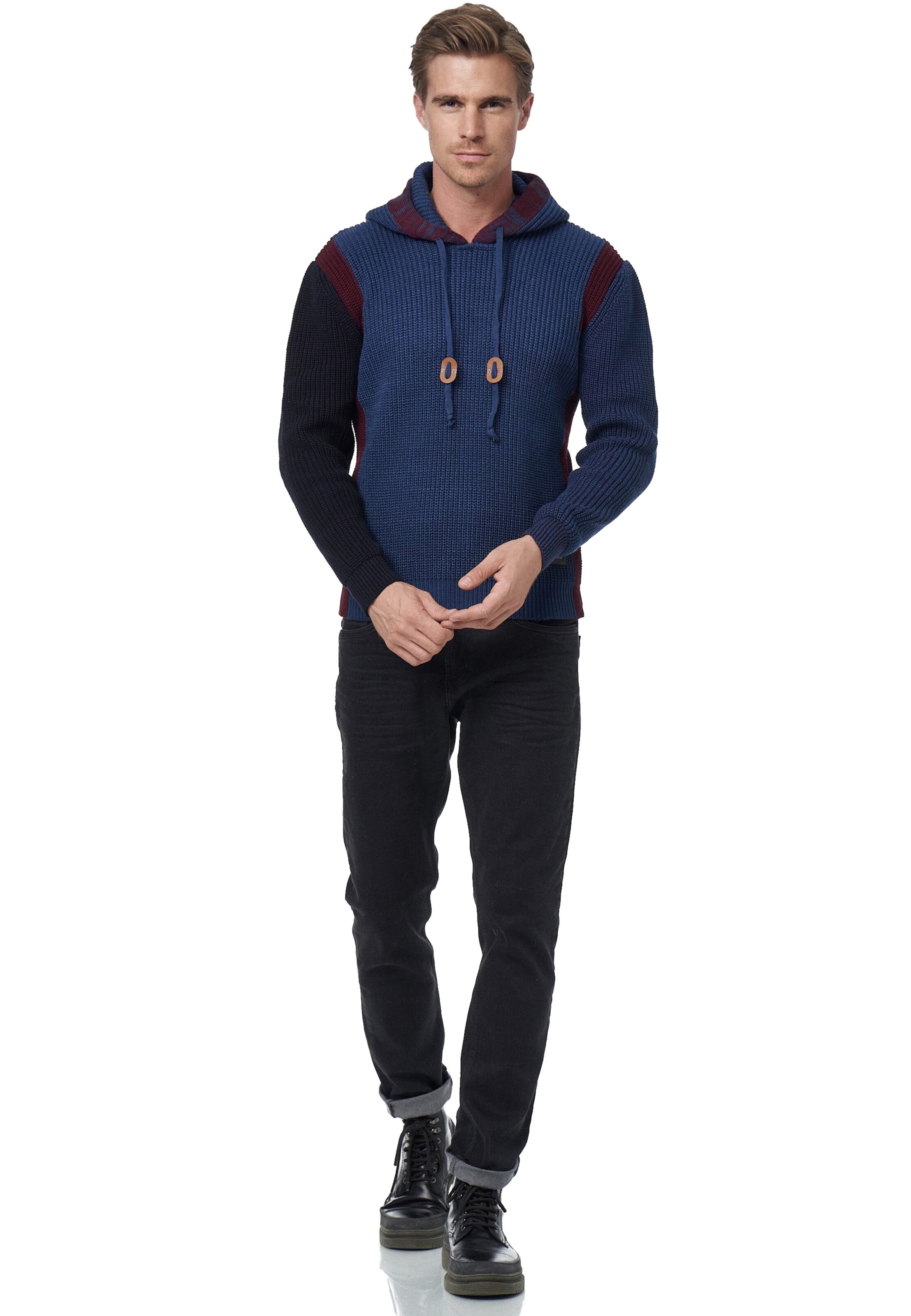 Rusty Neal Pullover in Blau