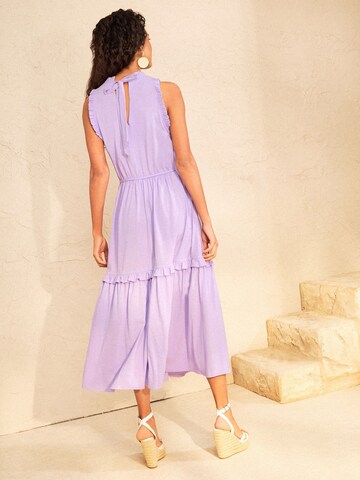 love & roses Kleid in Lila