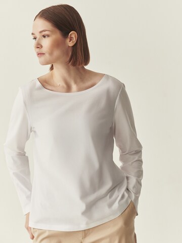 TATUUM Bluza | bela barva: sprednja stran