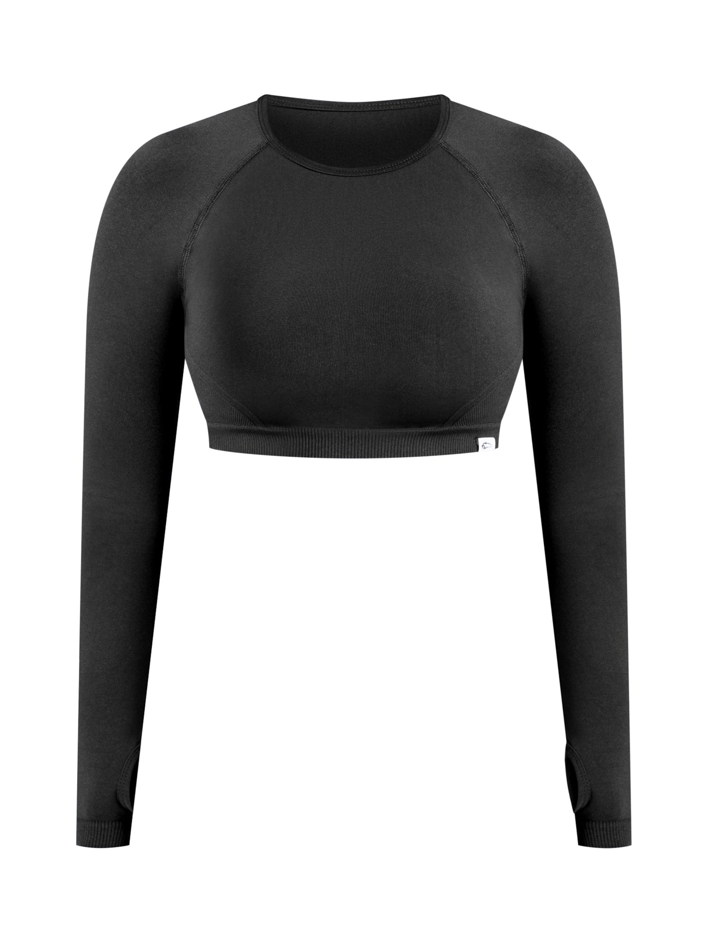 Smilodox Shirt 'Linnea' in Black: front