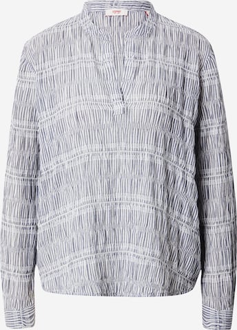 ESPRIT Bluse 'Rayon' i blå: forside