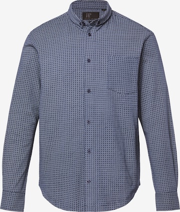 JP1880 Overhemd in Blauw: voorkant
