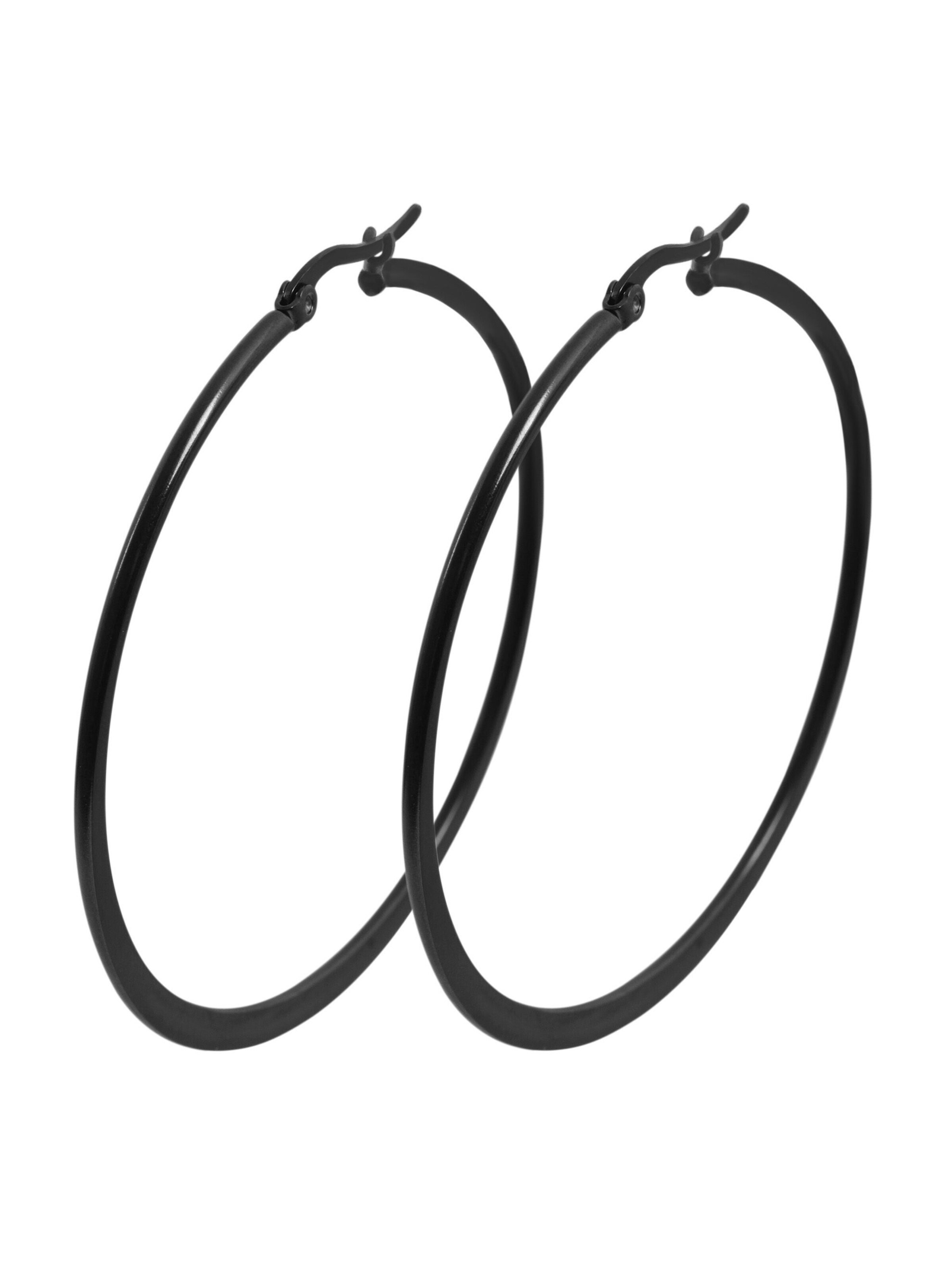 Akzent Earrings 'Noir, langlebig' in Black