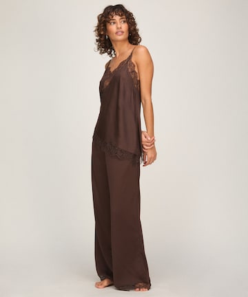 Pantalon de pyjama 'Cecilia' Hunkemöller en marron
