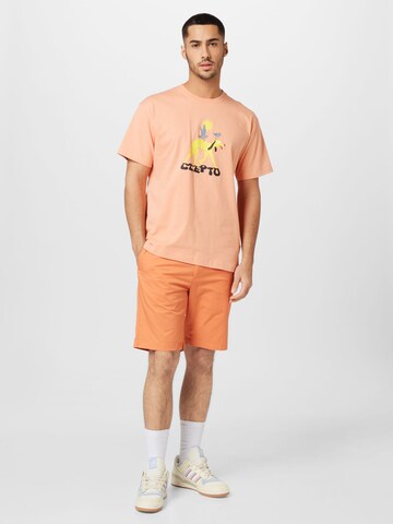 Dockers Slimfit Chino kalhoty – oranžová